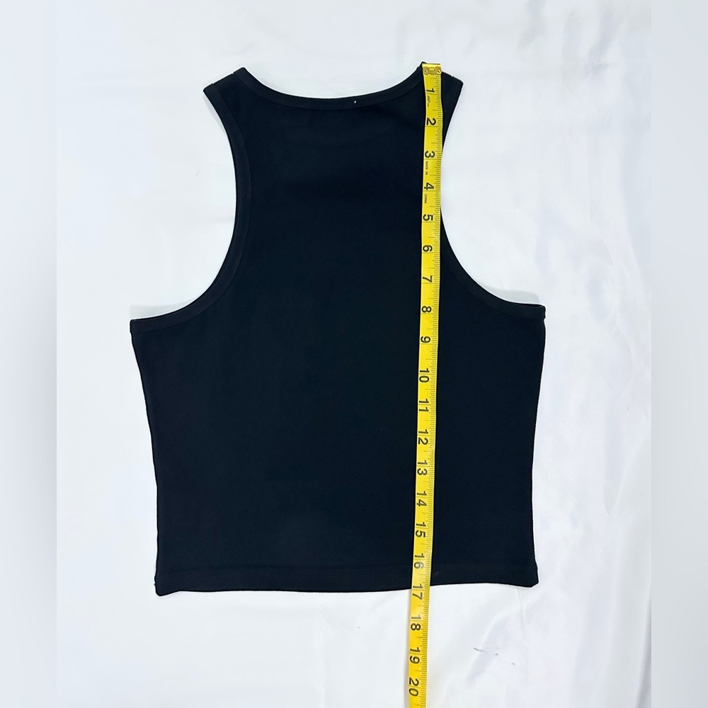 Tiger Mist Bonny Crop Tank - Black - XS - Picture 5 of 6